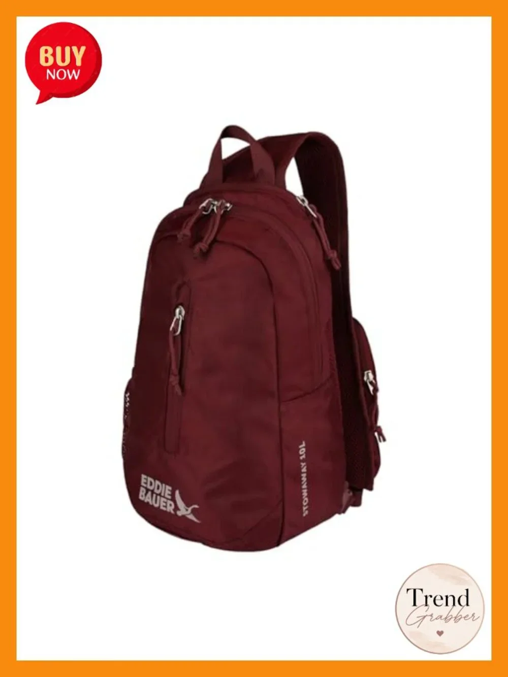 Packable Ripstop Nylon Sling Bag Travel Outdoor Lightweight 10L